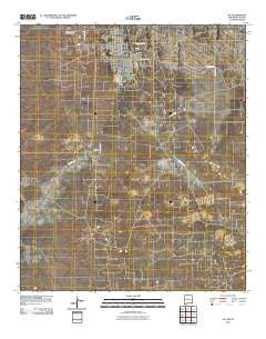 Jal New Mexico Historical topographic map, 1:24000 scale, 7.5 X 7.5 Minute, Year 2010