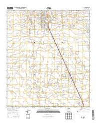 Jal New Mexico Historical topographic map, 1:24000 scale, 7.5 X 7.5 Minute, Year 2013