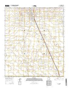 Jal New Mexico Historical topographic map, 1:24000 scale, 7.5 X 7.5 Minute, Year 2013