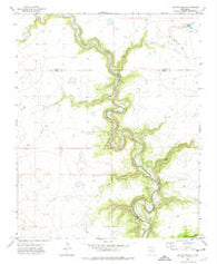 Jaritas Ranch New Mexico Historical topographic map, 1:24000 scale, 7.5 X 7.5 Minute, Year 1972