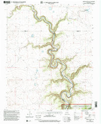 Jaritas Ranch New Mexico Historical topographic map, 1:24000 scale, 7.5 X 7.5 Minute, Year 1998