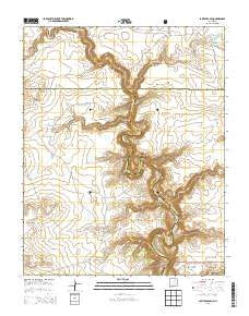 Jaritas Ranch New Mexico Historical topographic map, 1:24000 scale, 7.5 X 7.5 Minute, Year 2013