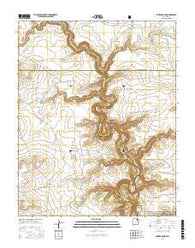 Jaritas Ranch New Mexico Current topographic map, 1:24000 scale, 7.5 X 7.5 Minute, Year 2017