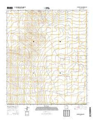 Javelina Basin New Mexico Historical topographic map, 1:24000 scale, 7.5 X 7.5 Minute, Year 2013