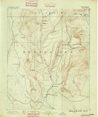 Jemes New Mexico Historical topographic map, 1:125000 scale, 30 X 30 Minute, Year 1890