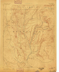 Jemes New Mexico Historical topographic map, 1:125000 scale, 30 X 30 Minute, Year 1890