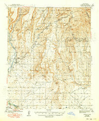 Jemez New Mexico Historical topographic map, 1:62500 scale, 15 X 15 Minute, Year 1943
