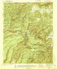 Jemez Springs New Mexico Historical topographic map, 1:62500 scale, 15 X 15 Minute, Year 1944