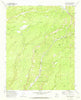 Jemez Springs New Mexico Historical topographic map, 1:24000 scale, 7.5 X 7.5 Minute, Year 1970