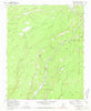 Jemez Springs New Mexico Historical topographic map, 1:24000 scale, 7.5 X 7.5 Minute, Year 1970