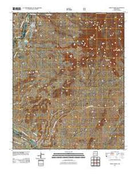 Jemez Pueblo New Mexico Historical topographic map, 1:24000 scale, 7.5 X 7.5 Minute, Year 2011