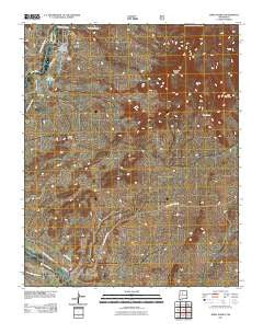 Jemez Pueblo New Mexico Historical topographic map, 1:24000 scale, 7.5 X 7.5 Minute, Year 2011