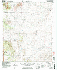 Jicarilla Peak New Mexico Historical topographic map, 1:24000 scale, 7.5 X 7.5 Minute, Year 2004