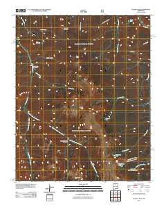 Jicarita Peak New Mexico Historical topographic map, 1:24000 scale, 7.5 X 7.5 Minute, Year 2011