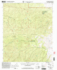 John Kerr Peak New Mexico Historical topographic map, 1:24000 scale, 7.5 X 7.5 Minute, Year 1999