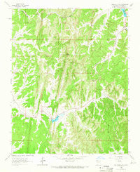 John Mills Lake New Mexico Historical topographic map, 1:24000 scale, 7.5 X 7.5 Minute, Year 1963