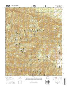 John Kerr Peak New Mexico Historical topographic map, 1:24000 scale, 7.5 X 7.5 Minute, Year 2013