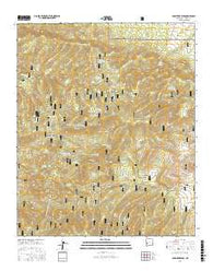 John Kerr Peak New Mexico Current topographic map, 1:24000 scale, 7.5 X 7.5 Minute, Year 2017