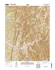 John Mills Lake New Mexico Historical topographic map, 1:24000 scale, 7.5 X 7.5 Minute, Year 2013