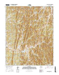 John Mills Lake New Mexico Current topographic map, 1:24000 scale, 7.5 X 7.5 Minute, Year 2017