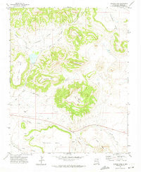 Johnson Park New Mexico Historical topographic map, 1:24000 scale, 7.5 X 7.5 Minute, Year 1971