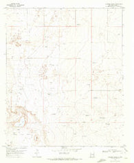 Johnson Ranch New Mexico Historical topographic map, 1:24000 scale, 7.5 X 7.5 Minute, Year 1970