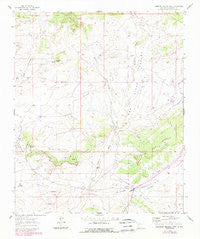 Johnson Ranch New Mexico Historical topographic map, 1:24000 scale, 7.5 X 7.5 Minute, Year 1961