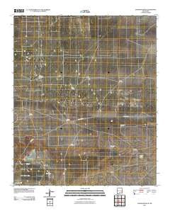 Johnson Ranch New Mexico Historical topographic map, 1:24000 scale, 7.5 X 7.5 Minute, Year 2010