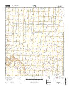Johnson Ranch New Mexico Historical topographic map, 1:24000 scale, 7.5 X 7.5 Minute, Year 2013