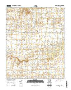 Johnson Trading Post New Mexico Historical topographic map, 1:24000 scale, 7.5 X 7.5 Minute, Year 2013