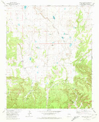 Jones Canyon New Mexico Historical topographic map, 1:24000 scale, 7.5 X 7.5 Minute, Year 1981
