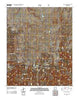 Jones Canyon New Mexico Historical topographic map, 1:24000 scale, 7.5 X 7.5 Minute, Year 2011