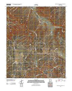 Jones Ranch School New Mexico Historical topographic map, 1:24000 scale, 7.5 X 7.5 Minute, Year 2010