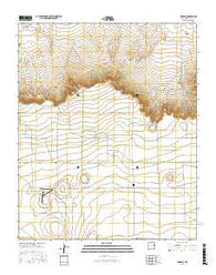 Jordan New Mexico Current topographic map, 1:24000 scale, 7.5 X 7.5 Minute, Year 2017
