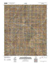 Juan Largo Canyon West New Mexico Historical topographic map, 1:24000 scale, 7.5 X 7.5 Minute, Year 2010