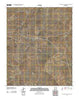 Juan Largo Canyon West New Mexico Historical topographic map, 1:24000 scale, 7.5 X 7.5 Minute, Year 2010