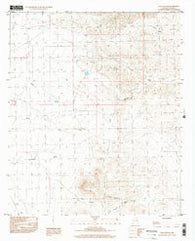 Jug Canyon New Mexico Historical topographic map, 1:24000 scale, 7.5 X 7.5 Minute, Year 1996