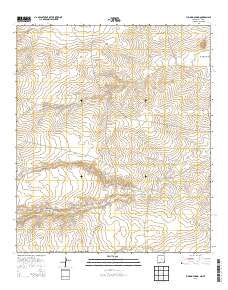 Jumping Spring New Mexico Historical topographic map, 1:24000 scale, 7.5 X 7.5 Minute, Year 2013