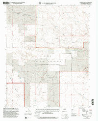 Kansas Valley New Mexico Historical topographic map, 1:24000 scale, 7.5 X 7.5 Minute, Year 1998