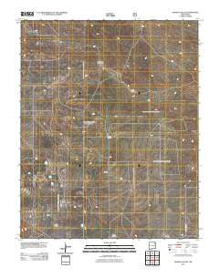 Kansas Valley New Mexico Historical topographic map, 1:24000 scale, 7.5 X 7.5 Minute, Year 2011