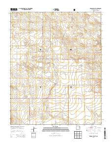 Kansas Valley New Mexico Historical topographic map, 1:24000 scale, 7.5 X 7.5 Minute, Year 2013