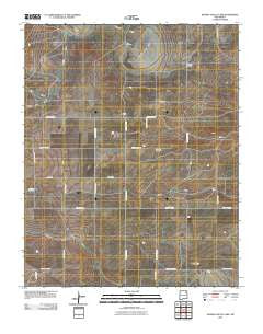 Kansas Valley Lake New Mexico Historical topographic map, 1:24000 scale, 7.5 X 7.5 Minute, Year 2010