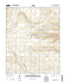 Kansas Valley Lake New Mexico Historical topographic map, 1:24000 scale, 7.5 X 7.5 Minute, Year 2013