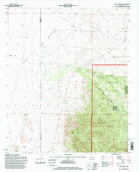 Kellog Well New Mexico Historical topographic map, 1:24000 scale, 7.5 X 7.5 Minute, Year 1995