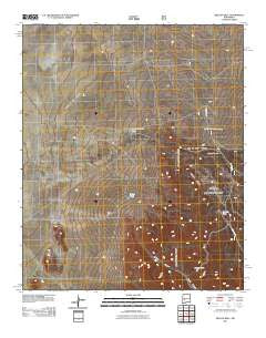 Kellog Well New Mexico Historical topographic map, 1:24000 scale, 7.5 X 7.5 Minute, Year 2011