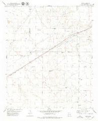 Kenna New Mexico Historical topographic map, 1:24000 scale, 7.5 X 7.5 Minute, Year 1979