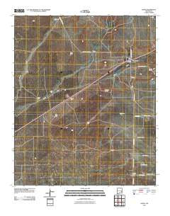 Kenna New Mexico Historical topographic map, 1:24000 scale, 7.5 X 7.5 Minute, Year 2010