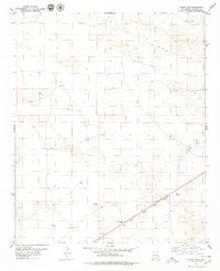 Kenna SW New Mexico Historical topographic map, 1:24000 scale, 7.5 X 7.5 Minute, Year 1979
