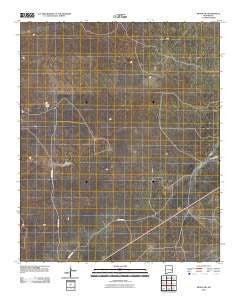 Kenna SW New Mexico Historical topographic map, 1:24000 scale, 7.5 X 7.5 Minute, Year 2010