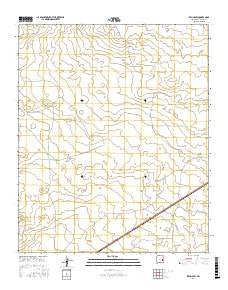 Kenna SW New Mexico Current topographic map, 1:24000 scale, 7.5 X 7.5 Minute, Year 2017